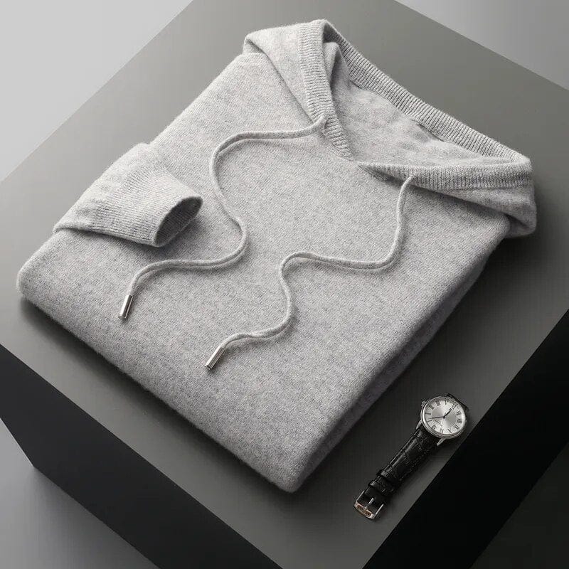 Heren Hoodie – Comfortabele hoodie met touwtjes en zachte stof voor casual stijl
