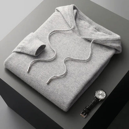 Heren Hoodie – Comfortabele hoodie met touwtjes en zachte stof voor casual stijl