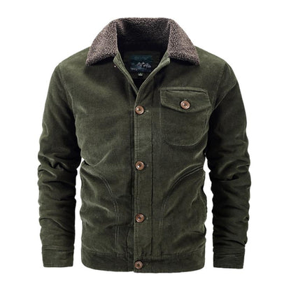 Vintage Herenjacke – Multifunctionele jas met meerdere zakken voor heren