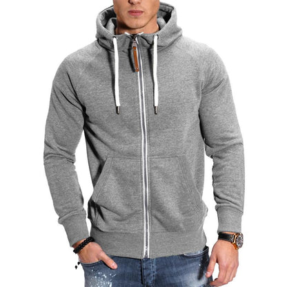 Heren Kapuzenjacke – Comfortabele hoodie met zijzakken voor casual stijl