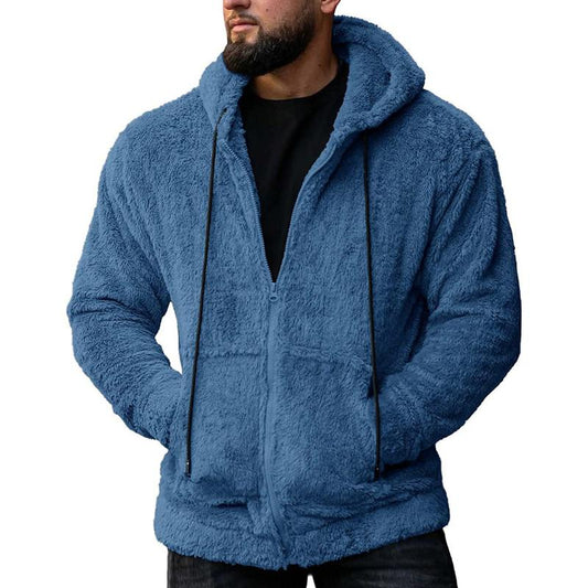 Herenjack met capuchon – Comfortabele hoodie met zijzakken voor casual stijl