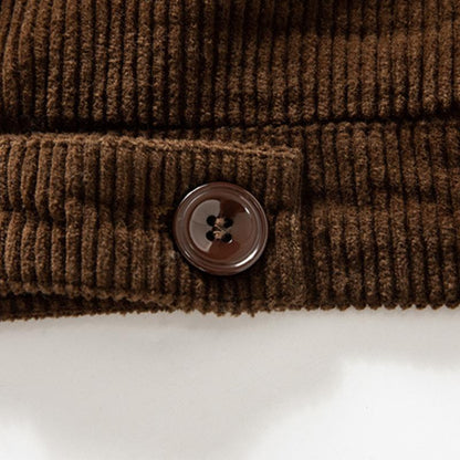 Herenjack met pluche kraag – Warm en stijlvol jack met borstzakken voor heren