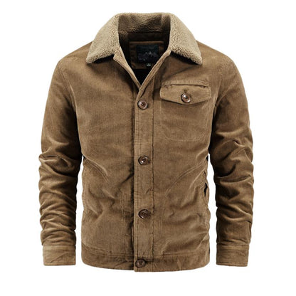 Vintage Herenjacke – Multifunctionele jas met meerdere zakken voor heren