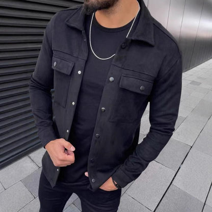 Herenjack met knopen – Casual jasje met borstzakken, stijlvol en comfortabel