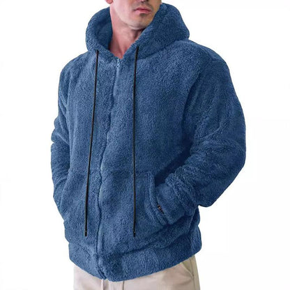Herenjack met capuchon – Comfortabele hoodie met zijzakken voor casual stijl