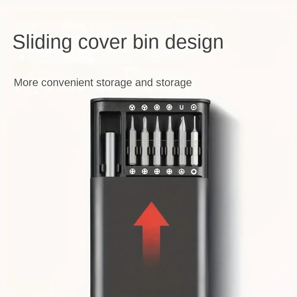 Precisieschroevendraaierset Draagbaar 6-delig