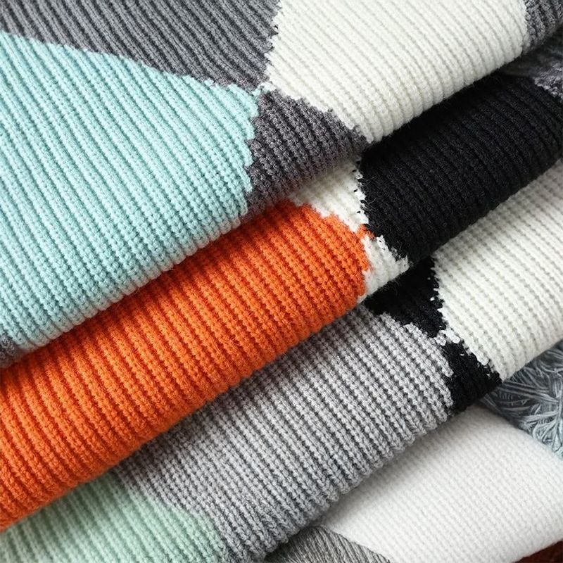 Heren Trui Meerkleurig – Comfortabele Gebreide Trui voor Casual en Sportief Gebruik