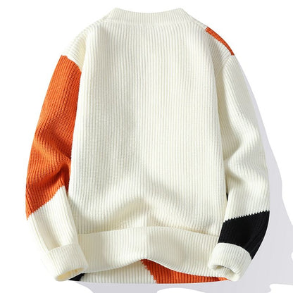 Heren Trui Meerkleurig – Comfortabele Gebreide Trui voor Casual en Sportief Gebruik