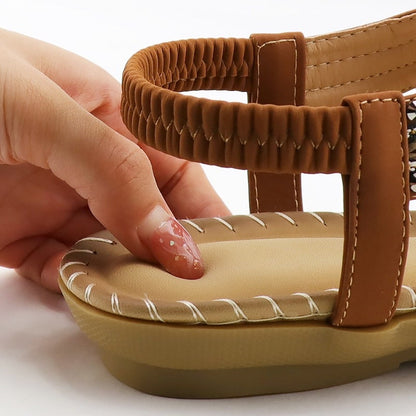 Sandaal Dames – Designer Sandaal van Leer met Elegante Ontwerpen voor Zomer