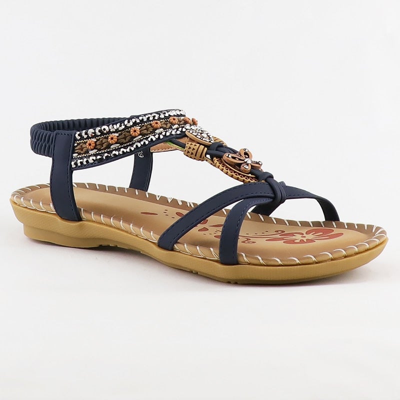 Sandaal Dames – Designer Sandaal van Leer met Elegante Ontwerpen voor Zomer