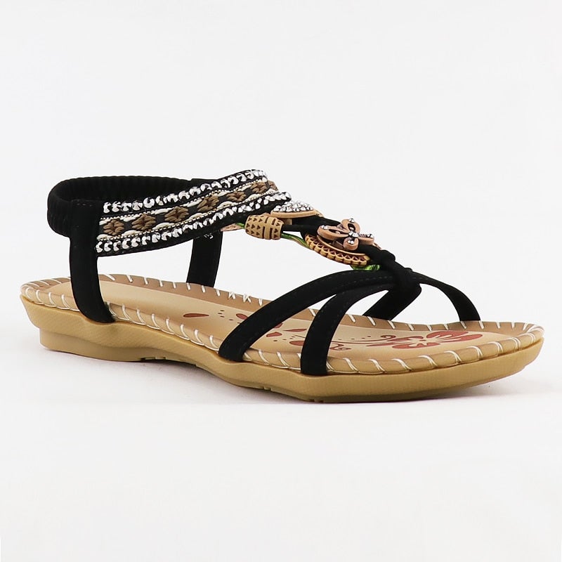 Sandaal Dames – Designer Sandaal van Leer met Elegante Ontwerpen voor Zomer