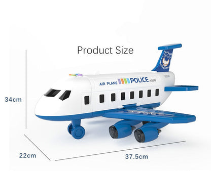 Vliegtuig Speelset Politie Brandweerman 3 Stijlen