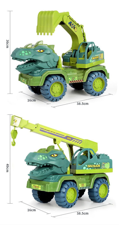 Dino Graafmachine Truck Speelgoed Voertuig Set