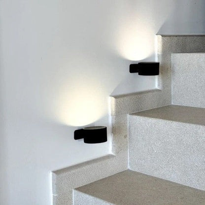 Wiederaufladbare LED-Wandleuchte, 360° drehbar, dimmbar