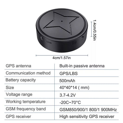 GPS Tracker Magnetisch Mini Volgsysteem Voertuigen