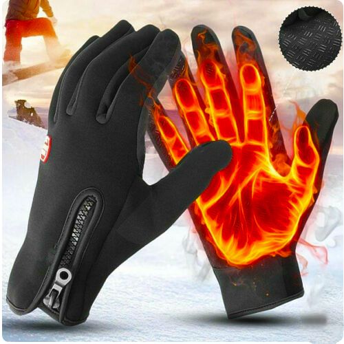 Verwarmde Handschoenen Waterdicht Touchscreen Winterhandschoenen