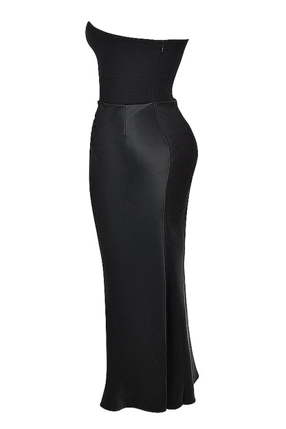 Korsetjurk dames – Elegante strapless jurk voor bruiloft en feestgelegenheden