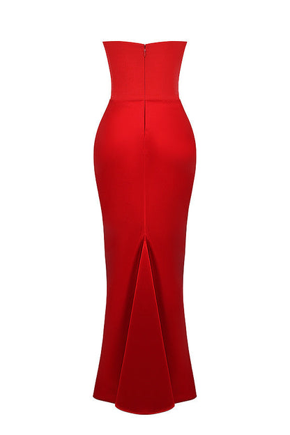 Korsetjurk dames – Elegante strapless jurk voor bruiloft en feestgelegenheden