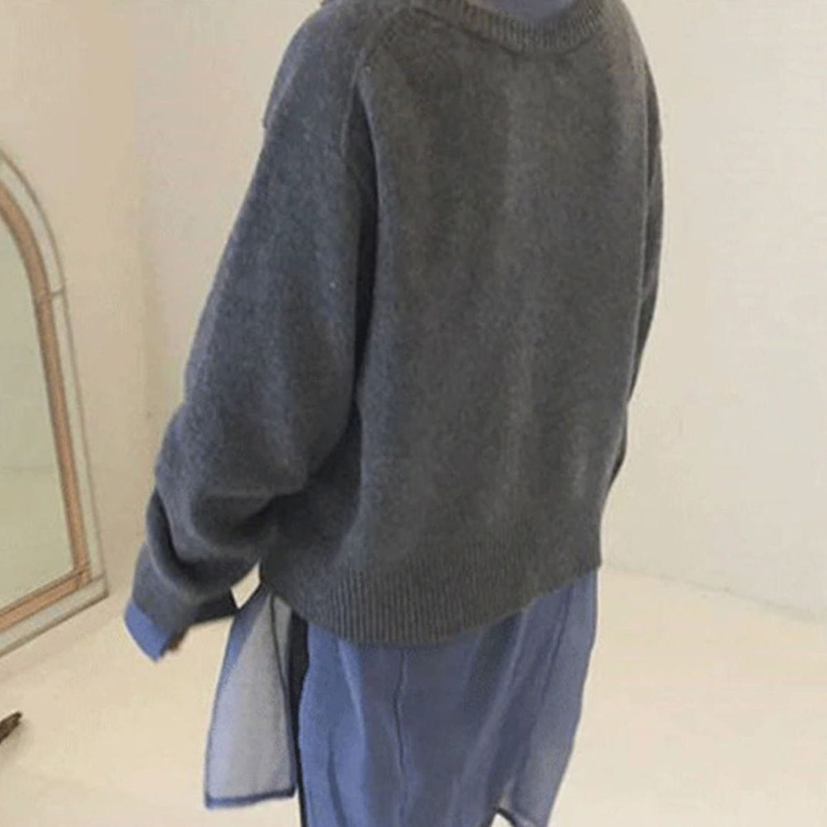 Asymmetrische Vest Dames - Modieuze Vest met Knopen en Unieke Snit voor Herfst