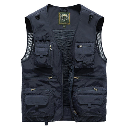 Zomervest met Meerdere Zakjes – Lichtgewicht Casual Vest voor Dames