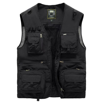 Zomervest met Meerdere Zakjes – Lichtgewicht Casual Vest voor Dames