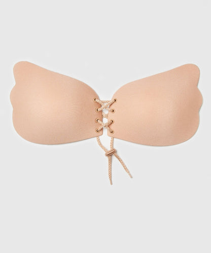 Onzichtbare Push-Up Plak BH – Backless BH met Open Rug voor Onder Jurk