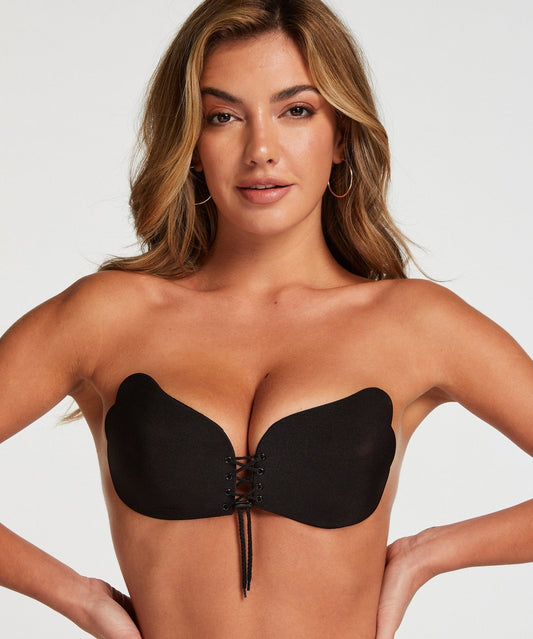 Onzichtbare Push-Up Plak BH – Backless BH met Open Rug voor Onder Jurk