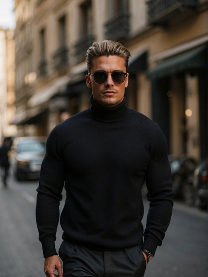 Heren Coltrui Klassiek – Comfortabele Woltrui voor Casual en Formele Gelegenheden