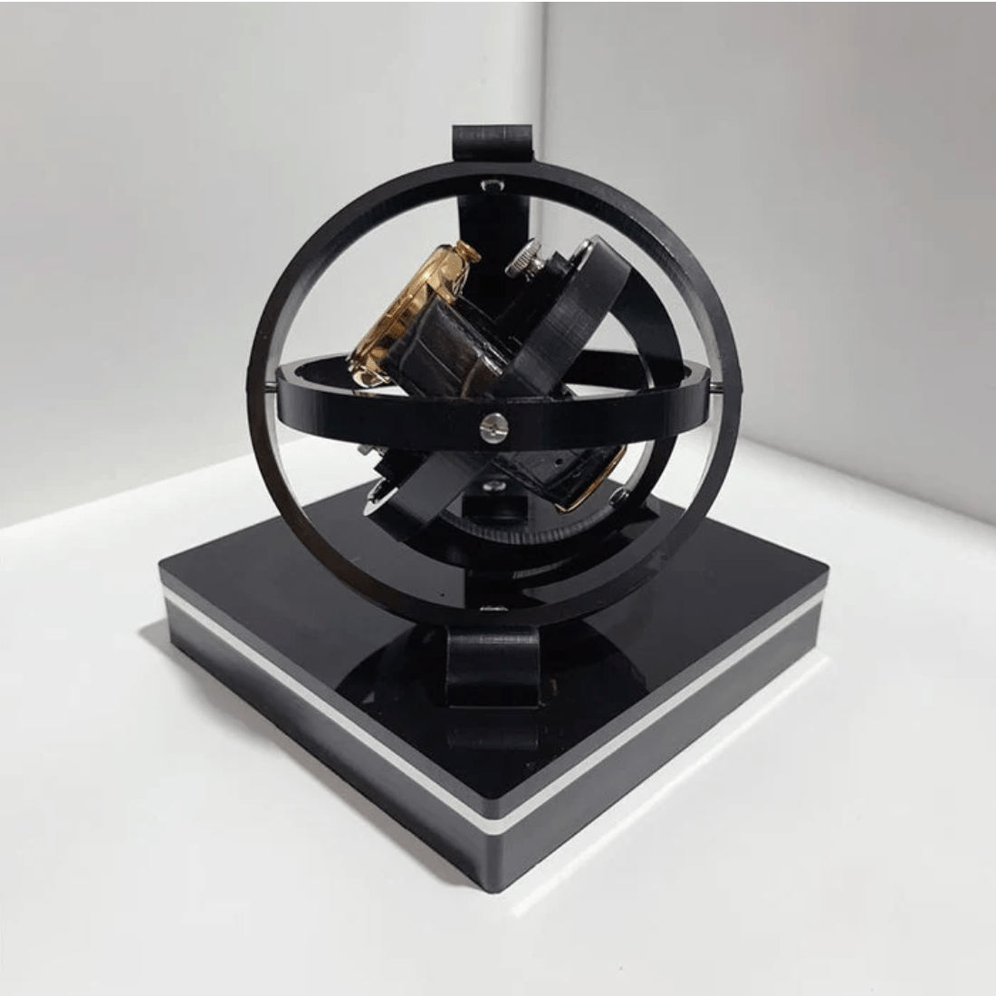 Horlogebeweger voor automatische horloges met luxe display