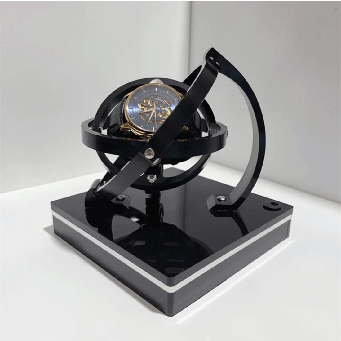 Horlogebeweger voor automatische horloges met luxe display