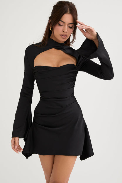 Stijlvolle jurk dames – Elegante jurk met bloemenprint voor feesten