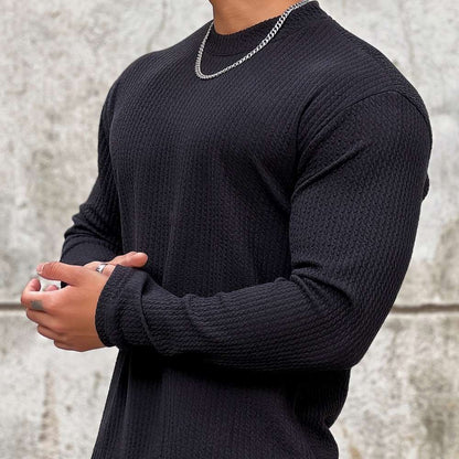 Comfortabele Pullover Heren – Warme Trui van Katoen met Moderne Pasvorm