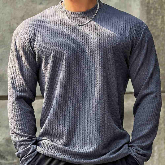 Comfortabele Pullover Heren – Warme Trui van Katoen met Moderne Pasvorm