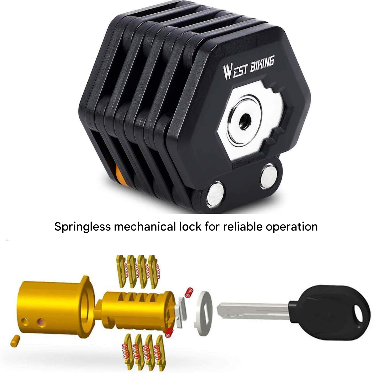 U-vormig Fietslot Beveiligingsslot