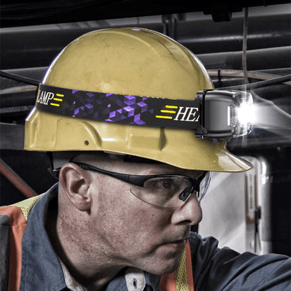 USB Oplaadbare LED Hoofdlamp met Verstelbare Hoofdband