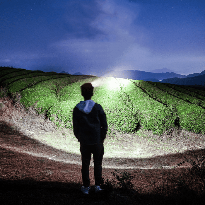 USB Oplaadbare LED Hoofdlamp met Verstelbare Hoofdband