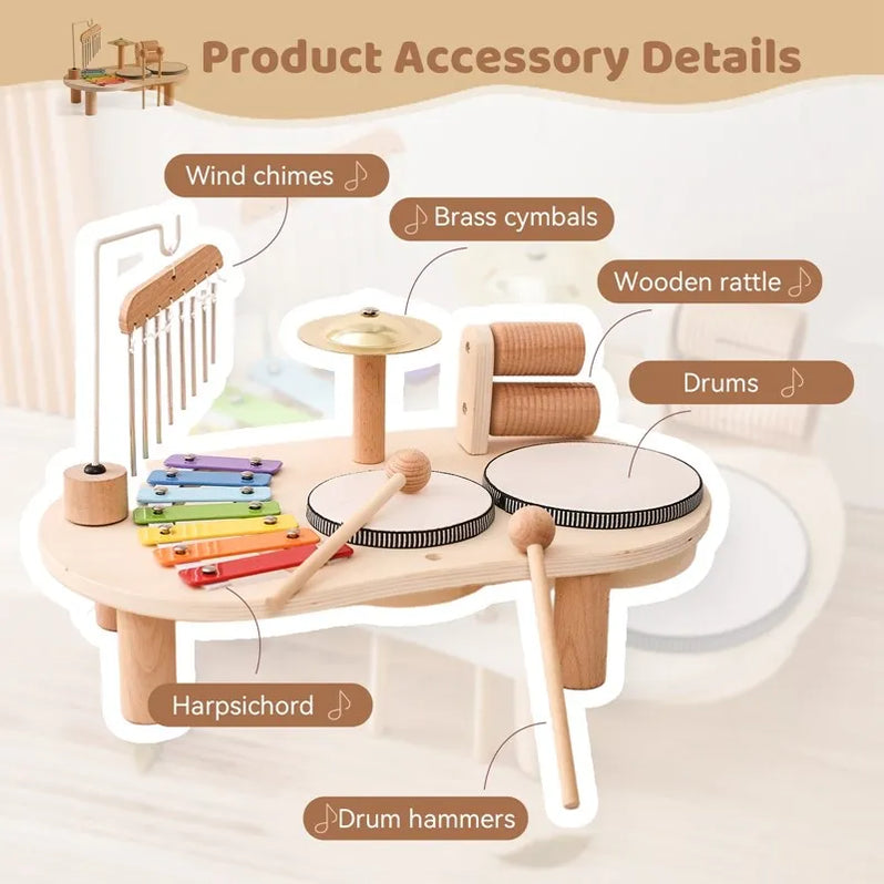 Muziekstation Speelgoed voor Kinderen Hout