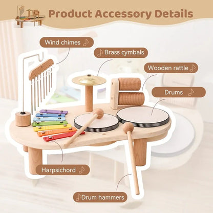 Muziekstation Speelgoed voor Kinderen Hout
