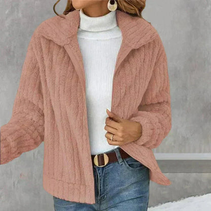 Pluche Vest Dames – Zachte en Warme Vest voor Herfst en Wintermode