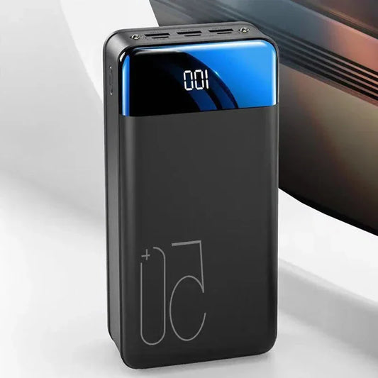 Draagbare Power Bank Snellader 10000mAh USB-C 2 Poorten